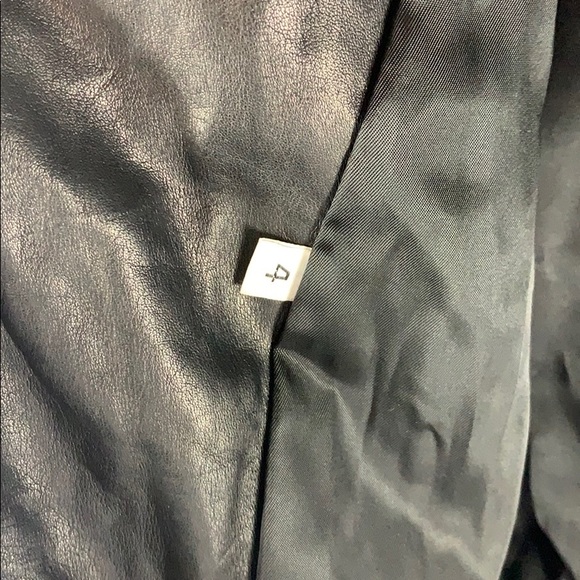 Alicia Herrera North Beach Leather Taupe Jacket - Picture 4 of 8